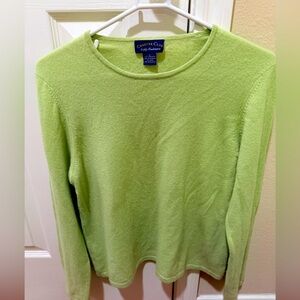Cashmere Charter Club sweater size L but fit S-M